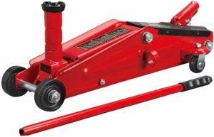 Torin Big Red Hydraulic Trolley Floor Jack: SUV / Extended Height, 3 Ton Capacity